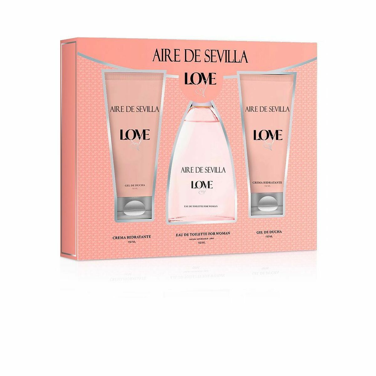 Set mit Damenparfüm Aire de Sevilla Love 3 Stücke
